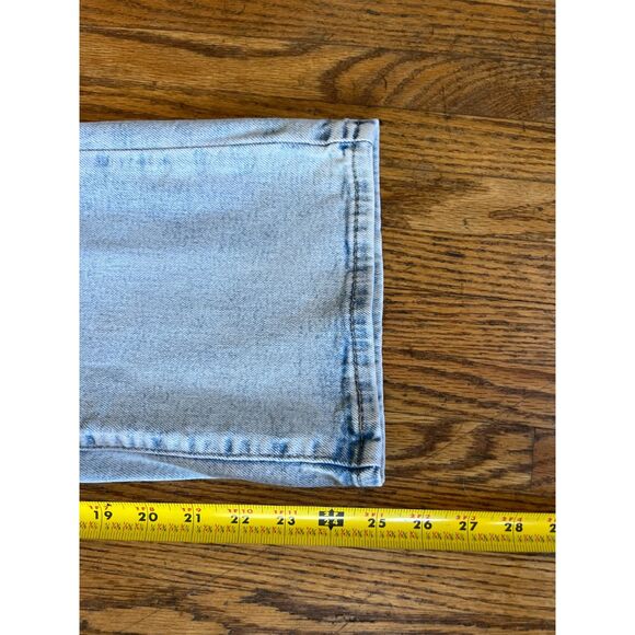 Levi's Blue High Waisted Crop Flare Denim Jeans Pants Women's Size 26 - Picture 10 of 10